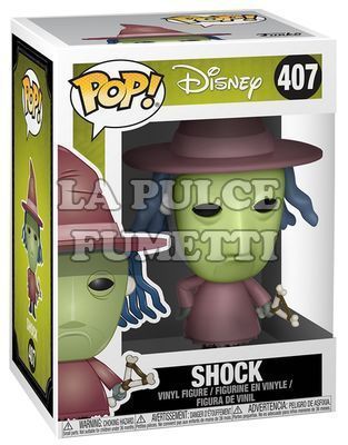 NIGHTMARE BEFORE CHRISTMAS: SHOCK - VINYL FIGURE #   407 - POP FUNKO 